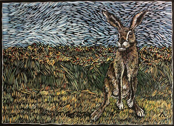Misplaced Bunnies: Van Gogh - Wheatfield